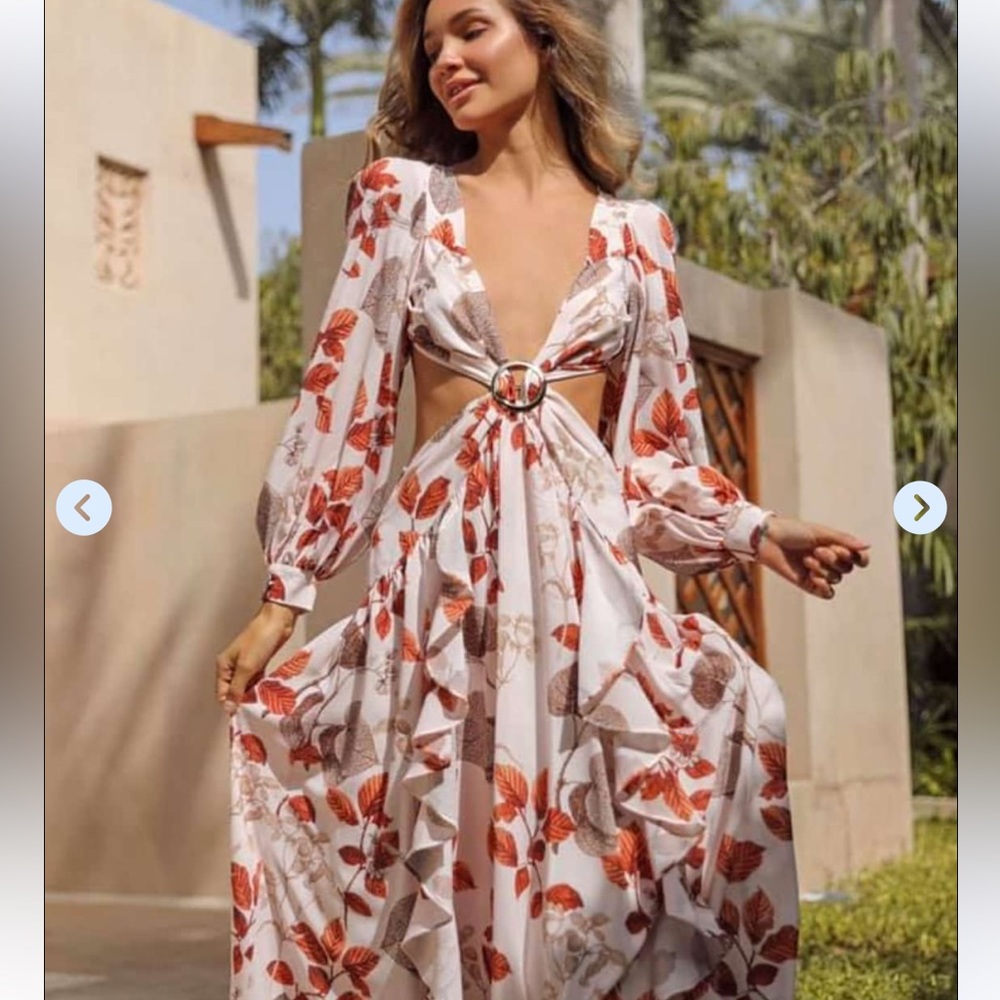 REVOLVE Anne Louise Oasis Maxi Dress - Picture 9 of 11
